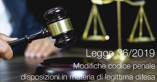 Legge 26 aprile 2019 n. 36 