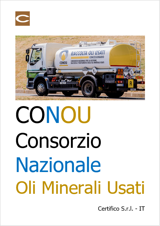 CONOU: Consorzio Nazionale Oli Minerali Usati 