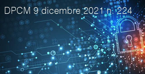 DPCM 9 dicembre 2021 n. 224