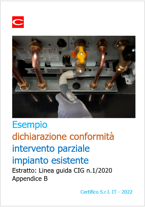 Esempio DC impianto esistente 2022 Esempio DC impianto esistente 2022