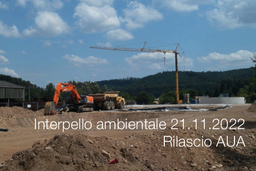 Interpello ambientale 21.11.2022 - Rilascio autorizzazioni uniche ambientali