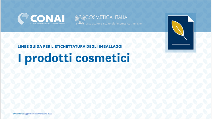Linee Guida per l’etichettatura ambientale: i prodotti cosmetici