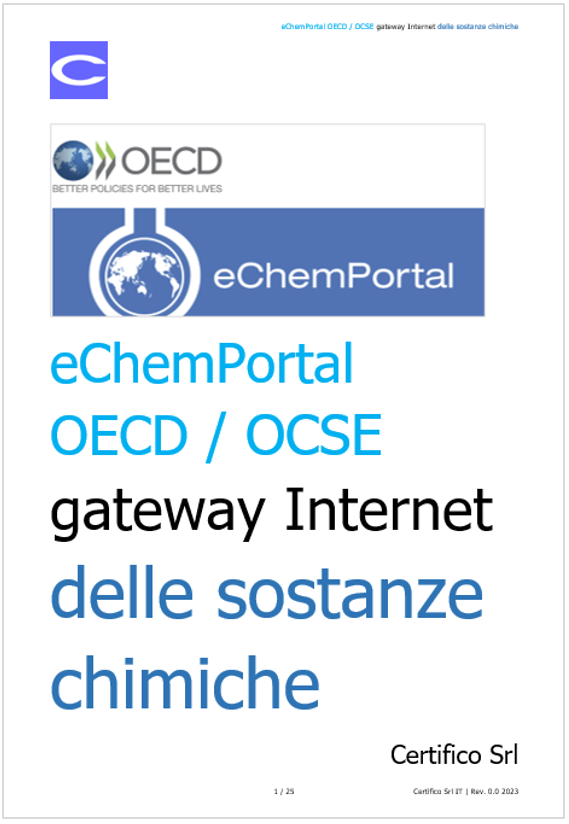eChemPortal OECD OCSE eChemPortal OECD OCSE