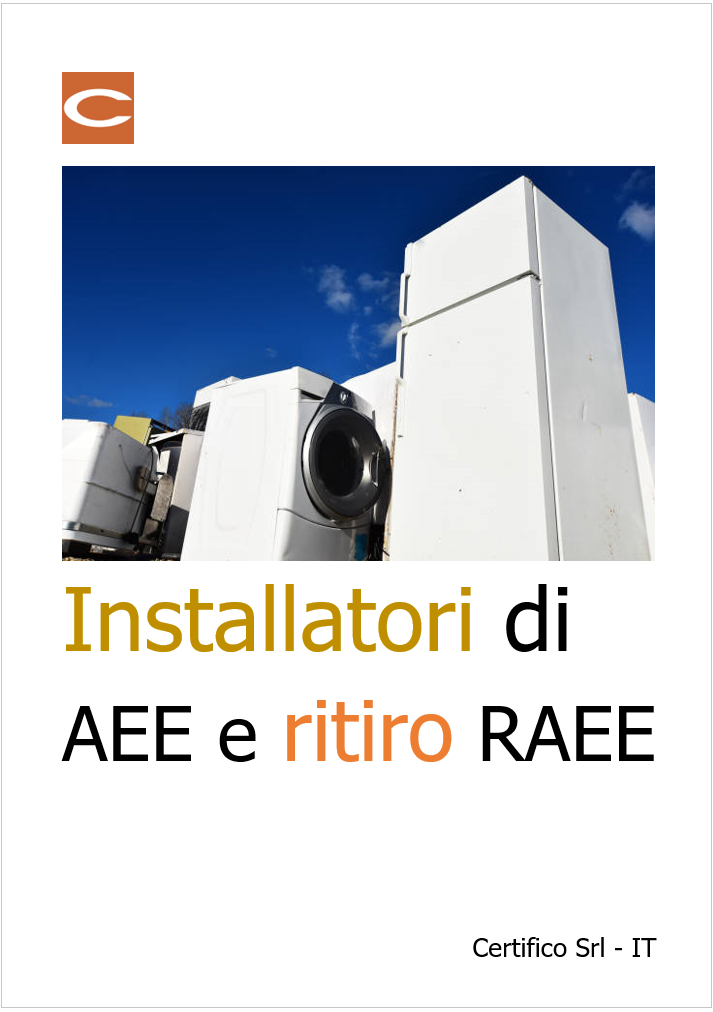 Installatori di AEE e ritiro RAEE