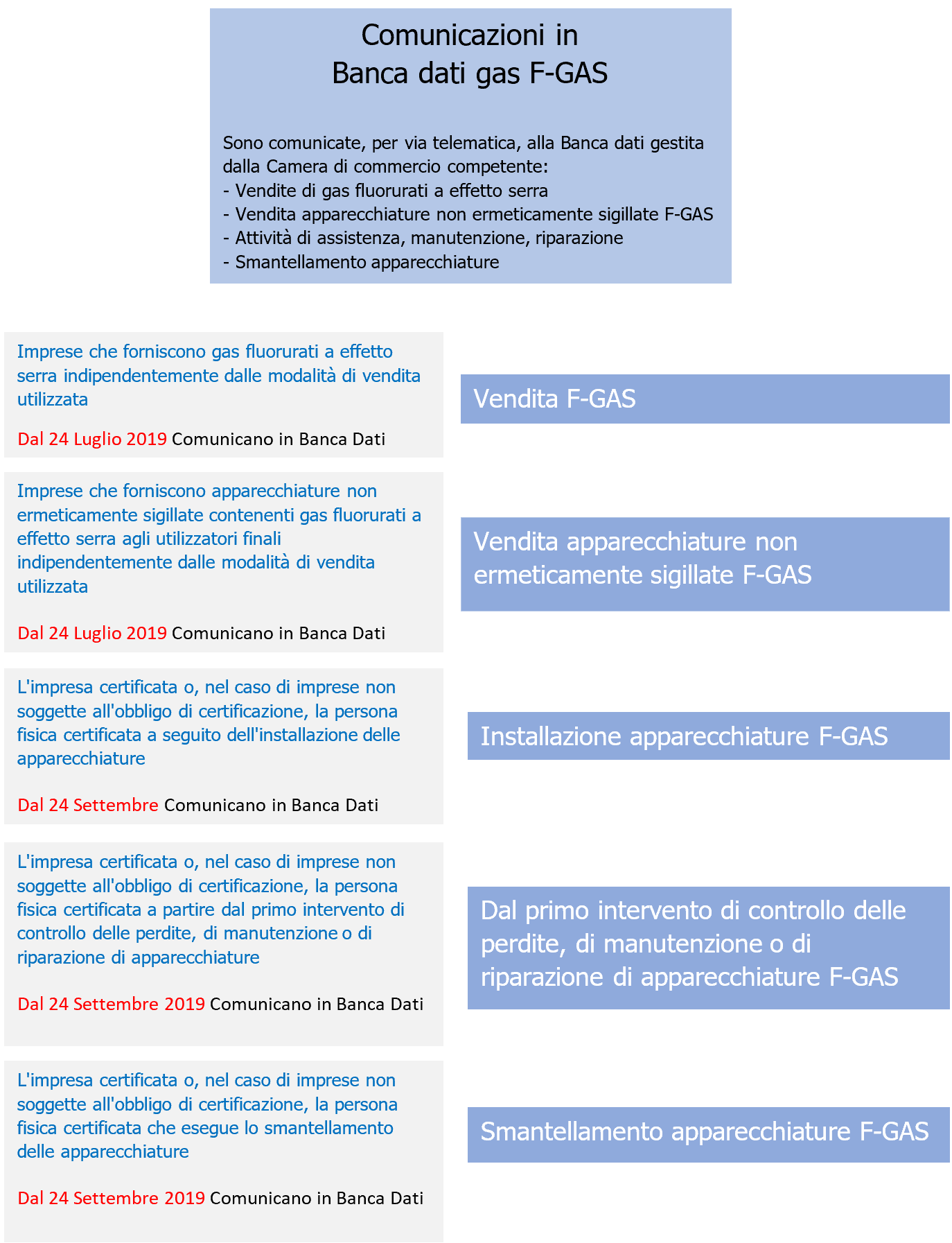 Vademecum Decreto F GAS Comunicazione banca dati FGAS Vademecum Decreto F GAS Comunicazione banca dati FGAS