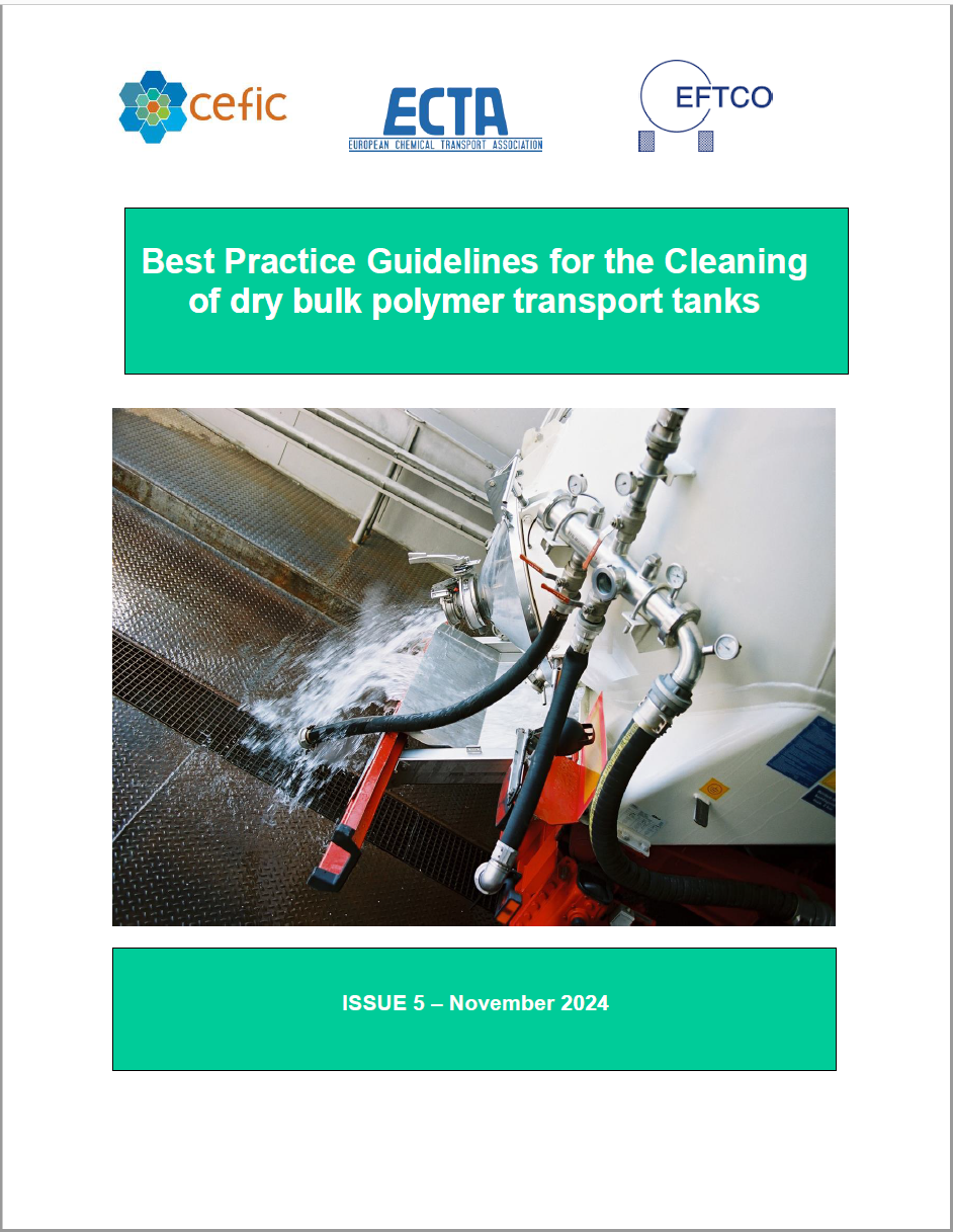 Best Practice Guidelines for the Cleaning of dry bulk polymer transport tanks Update November 2024 Best Practice Guidelines for the Cleaning of dry bulk polymer transport tanks Update November 2024