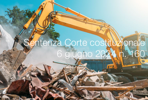 Sentenza Corte costituzionale 6 giugno 2024 n. 160