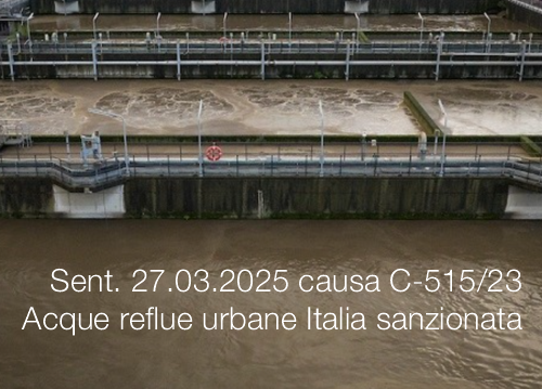 Corte di Giustizia dell'Unione Europea - Sent. 27 marzo 2025 causa C-515/23