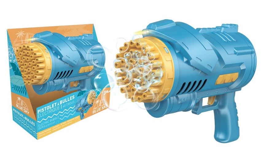 Pistola per bolle giocattolo