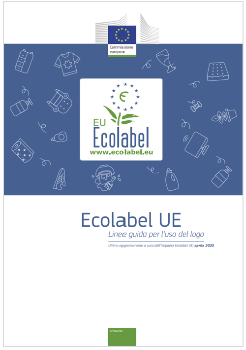 Ecolabel UE - Linee guida per l'uso del logo - Aprile 2025