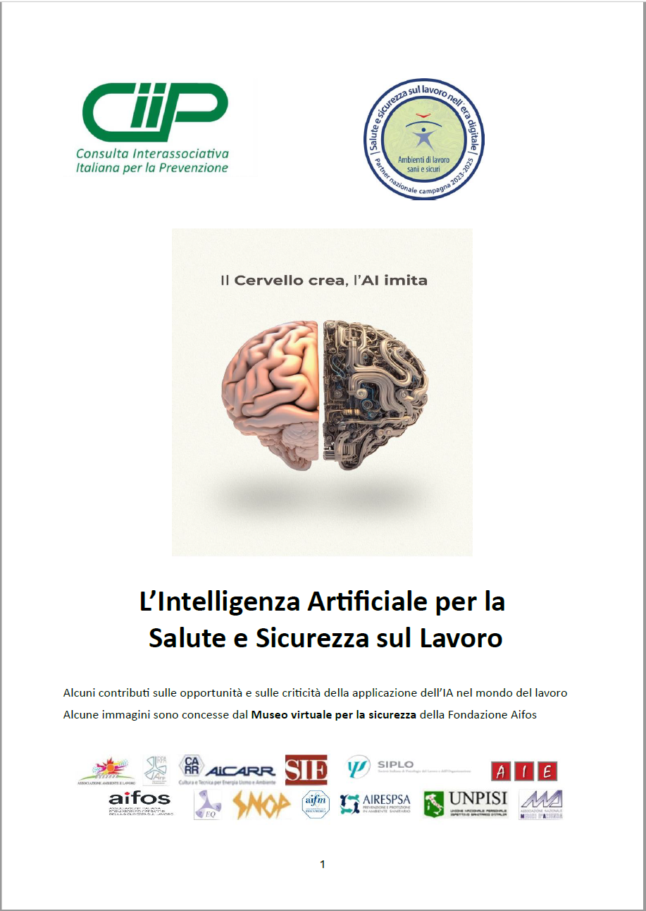 L’Intelligenza Artificiale per la Salute e Sicurezza sul Lavoro
