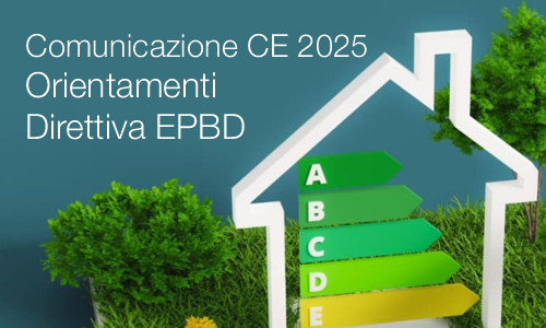Comunicazione CE del 18.12.2025 | Orientamenti nuove disposizioni prestazione energetica nell’edilizia Comunicazione CE del 18.12.2025 | Orientamenti nuove disposizioni prestazione energetica nell’edilizia