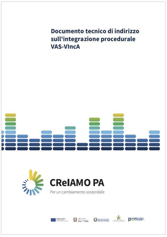 Documento tecnico di indirizzo sull'integrazione procedurale VAS-VIncA