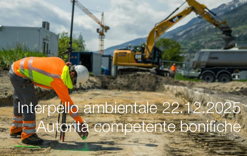 Interpello ambientale 22.12.2025 / Autorità competente bonifiche