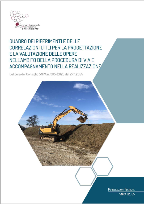 Quadro dei riferimenti  per la progettazione e la valutazione delle opere nell&rsquo;ambito della procedura di VIA
