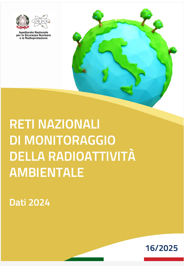 Reti nazionali di monitoraggio della radioattivit&agrave; ambientale - Dati 2024