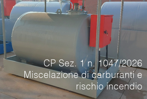 Cassazione Penale Sez. 1 del 12 Gennaio 2026 n. 1047