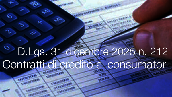 Decreto Legislativo 31 dicembre 2025 n. 212