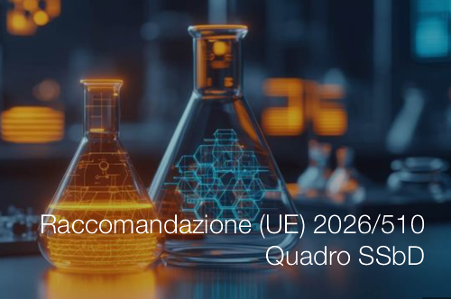 Raccomandazione (UE) 2026/510 della Commissione del 6 marzo 2026 / Quadro SSbD