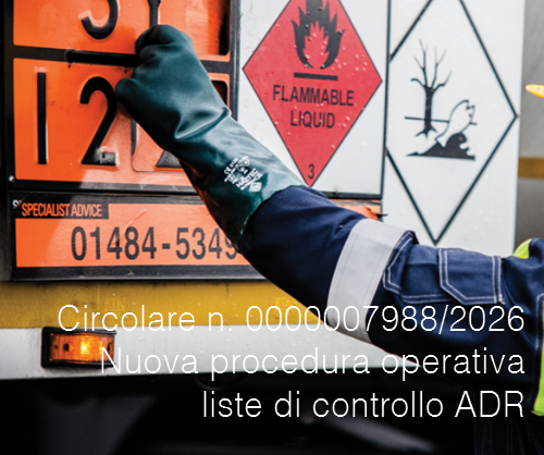 Circolare n. 0000007988/2026 Nuova procedura operativa liste di controllo ADR