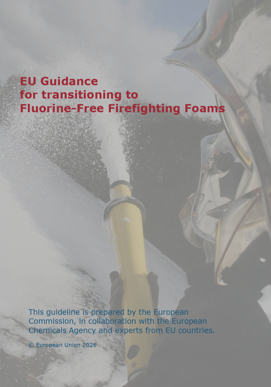 EU Guidance &nbsp;for transitioning to &nbsp;Fluorine-Free Firefighting Foams&nbsp;