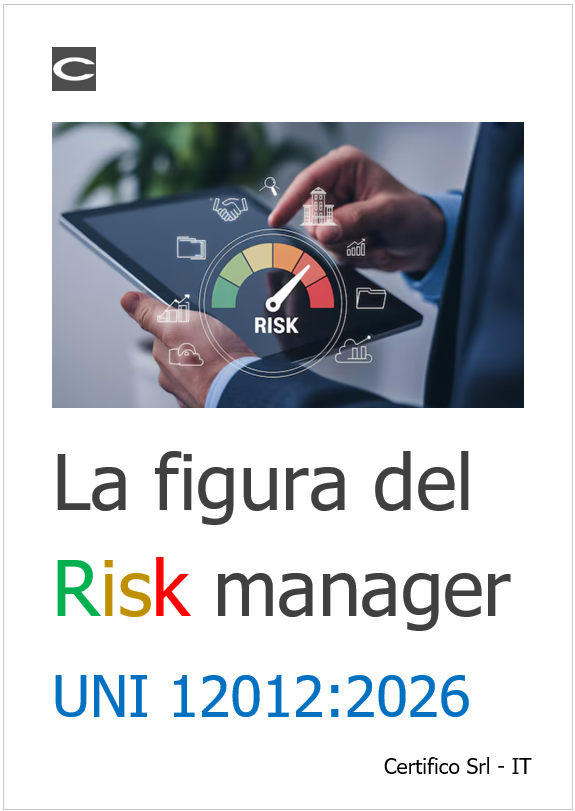 Figura del risk manager - UNI 12012_2026