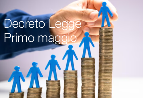 Decreto Legge Primo maggio