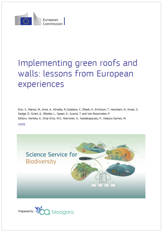 Implementing green roofs and walls / Lessons from European experiences