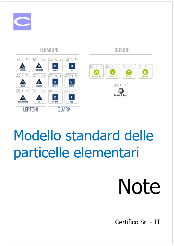 Modello standard delle particelle elementari / ISFN