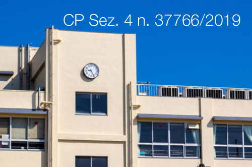 Cassazione Penale Sez. 4 del 12 settembre 2019 n. 37766