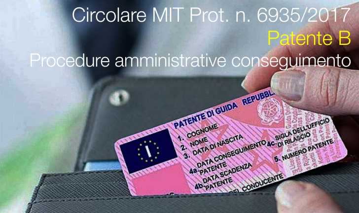 Circolare MIT Prot. n. 6935 del 22 marzo 2017