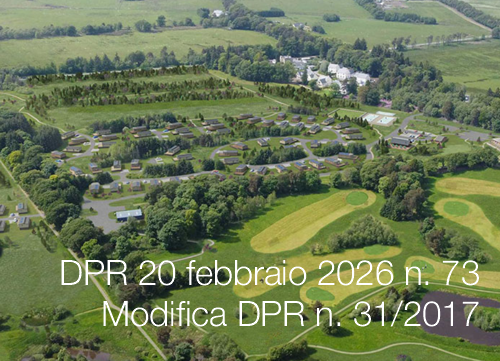 DPR 20 febbraio 2026 n. 73 Modifica DPR n. 31 del 13.02.2017
