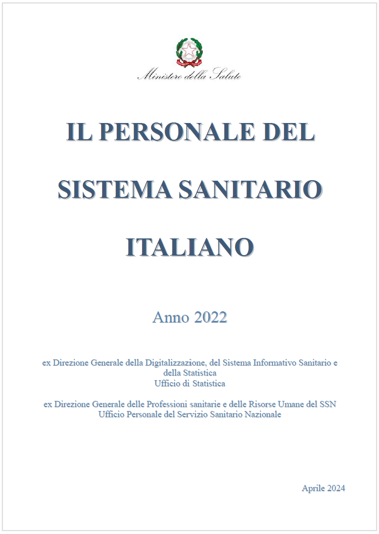 Il personale del sistema sanitario italiano / Anno 2022