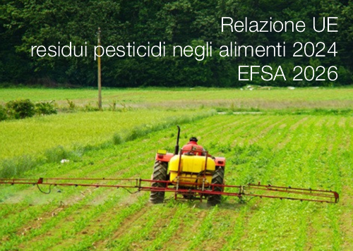 Relazione dell’Unione europea sui residui di pesticidi negli alimenti per il 2024 / EFSA 2026 Relazione dell’Unione europea sui residui di pesticidi negli alimenti per il 2024 / EFSA 2026