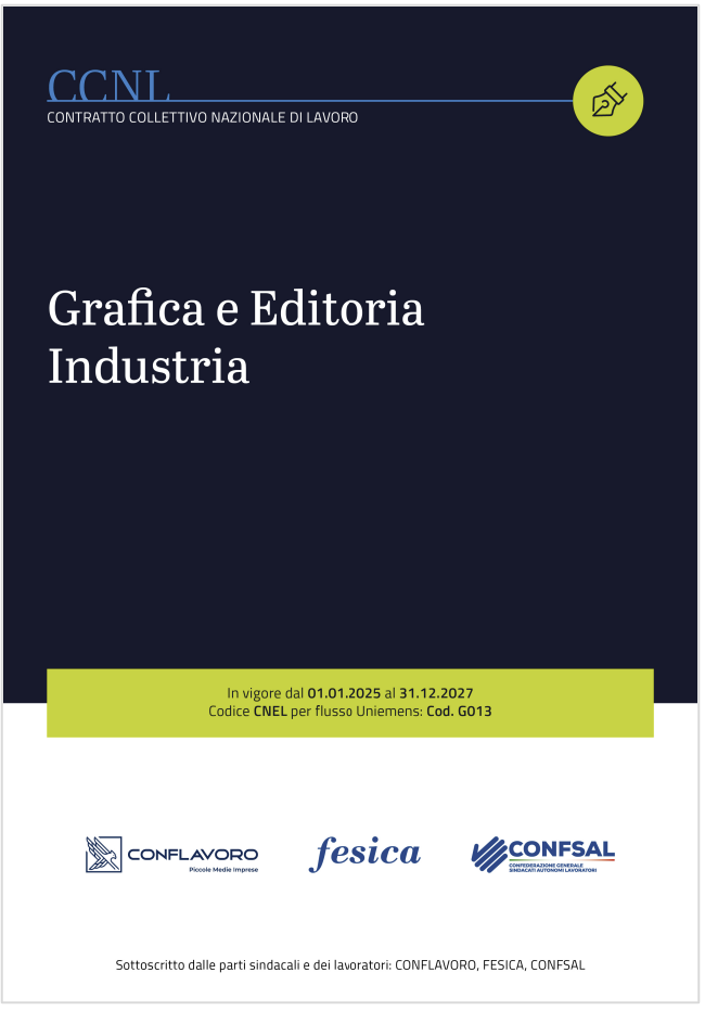 CCNL Grafica e Editoria Industria