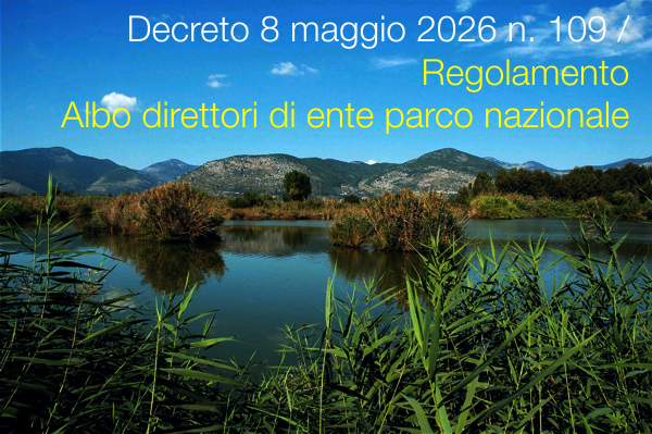 Decreto 8 maggio 2026 n. 109