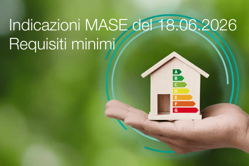 Indicazioni MASE del 18.06.2026 / Requisiti minimi di prestazione energetica degli edifici