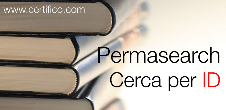 Permasearch - Cerca per ID