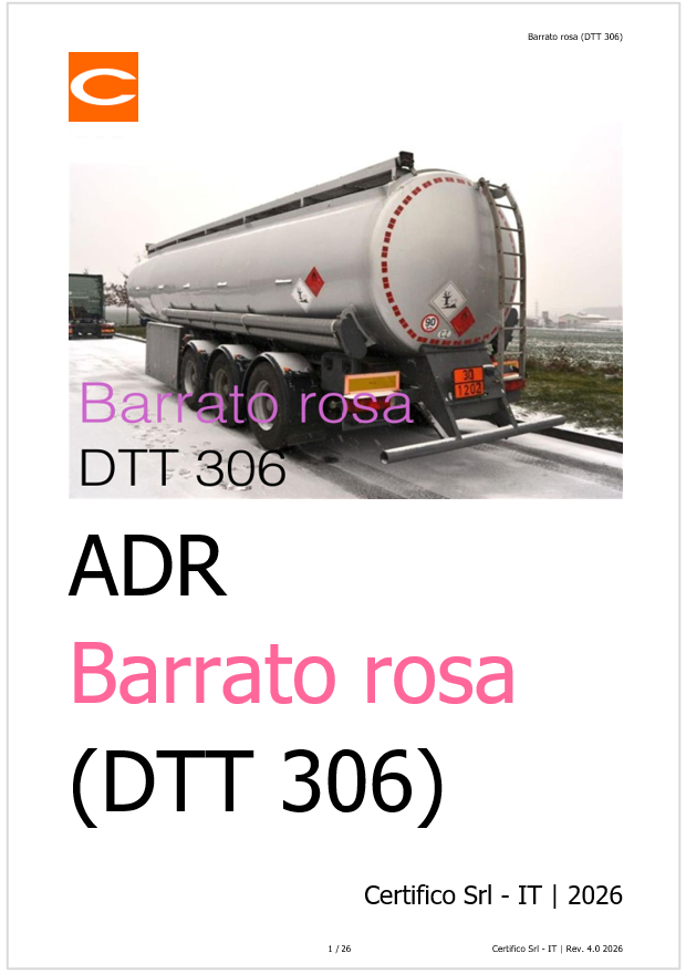 Barrato rosa (DTT 306) / Update Rev. 4.0 Luglio 2026