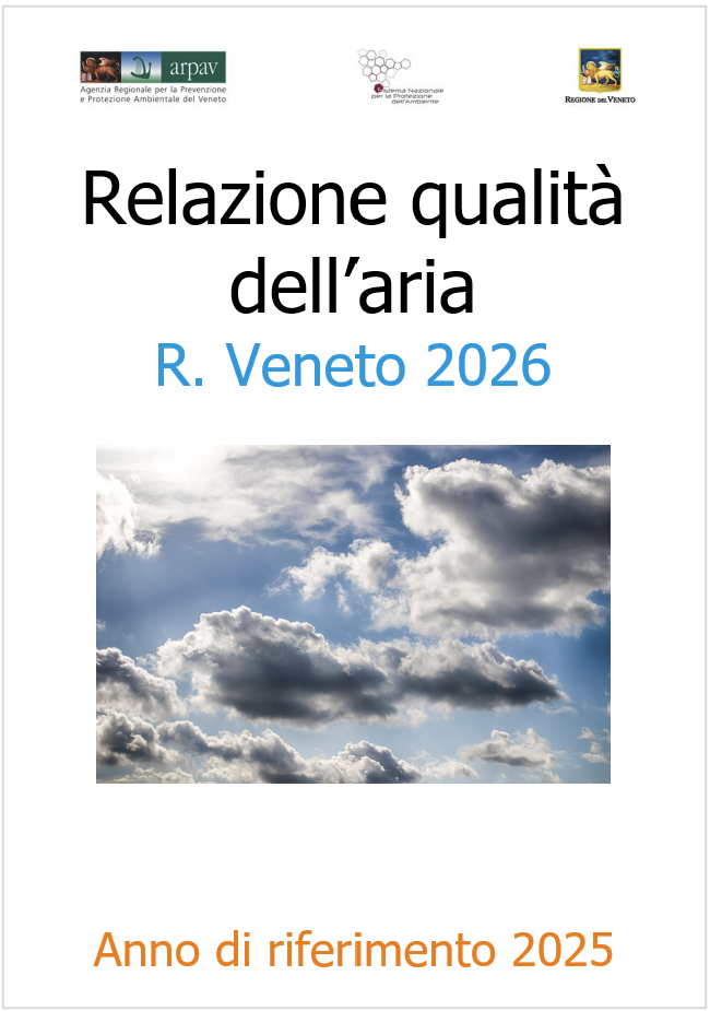 Relazione qualita&rsquo; dell&rsquo;aria / R. Veneto 2026 - Anno di riferimento 2025