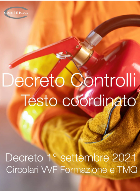 Decreto Controlli PI / Testo coordinato Decreto Controlli PI / Testo coordinato