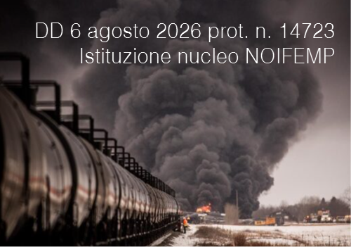 Decreto dirigenziale 6 agosto 2026 prot. n. 14723