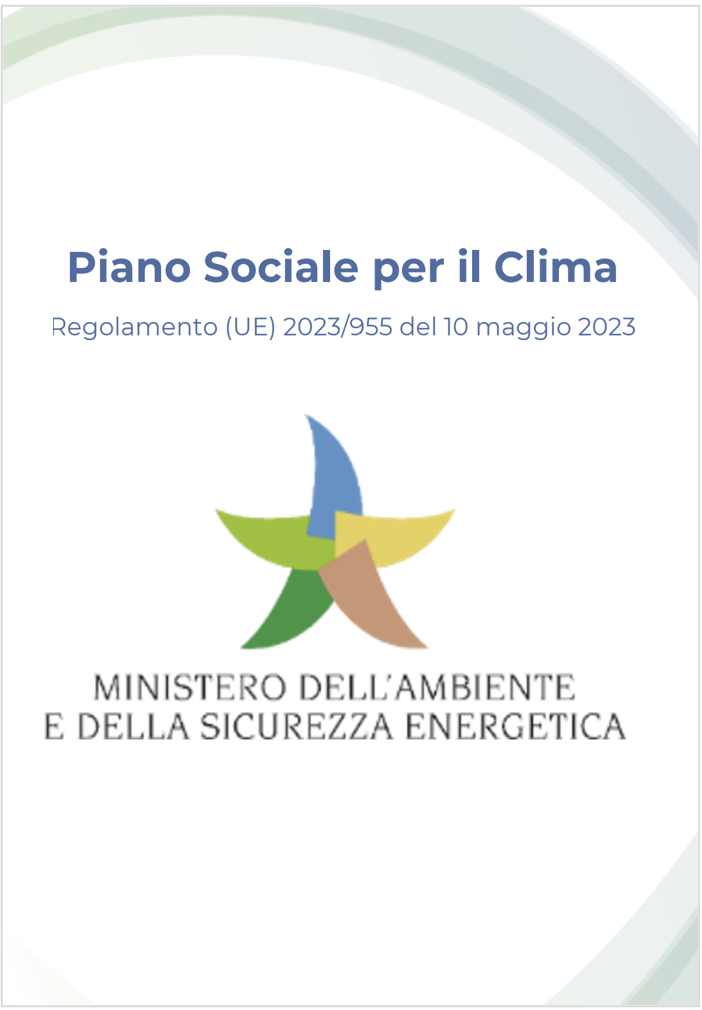 Piano Sociale per il Clima 