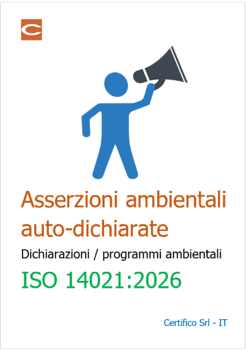 Asserzioni ambientali auto-dichiarate / ISO 14021:2026 