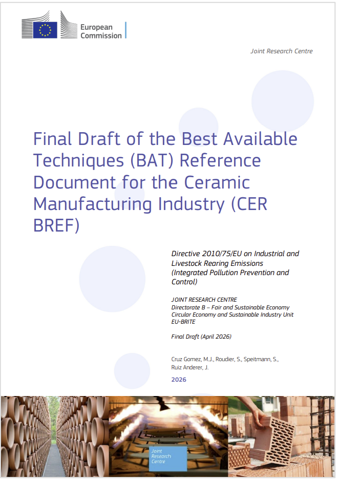 BAT Ceramic Manufacturing Industry / BREF Final Draft 04.2026