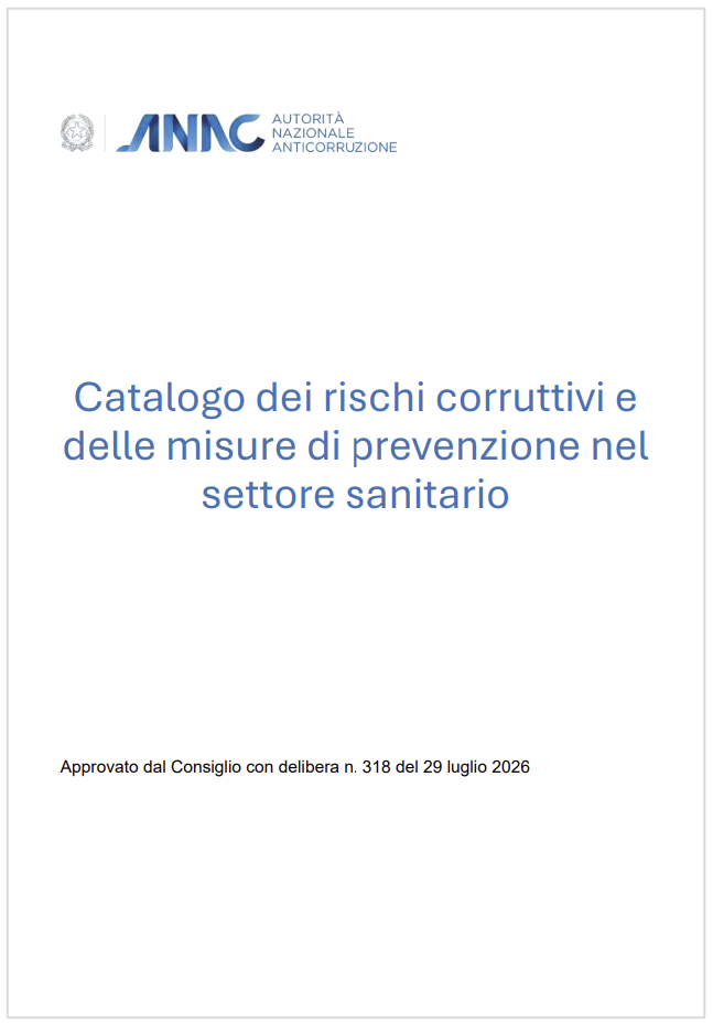 Delibera ANAC n. 318 del 29 luglio 2026