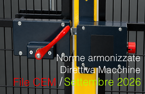 Norme armonizzate Direttiva macchine Settembre 2026: il File CEM