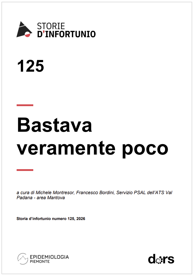 STORIE D'INFORTUNIO / Dors n. 125 2026 STORIE D'INFORTUNIO / Dors n. 125 2026