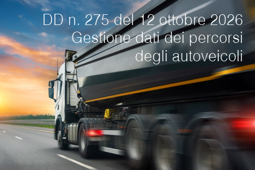 DD n. 275 del 12 ottobre 2026