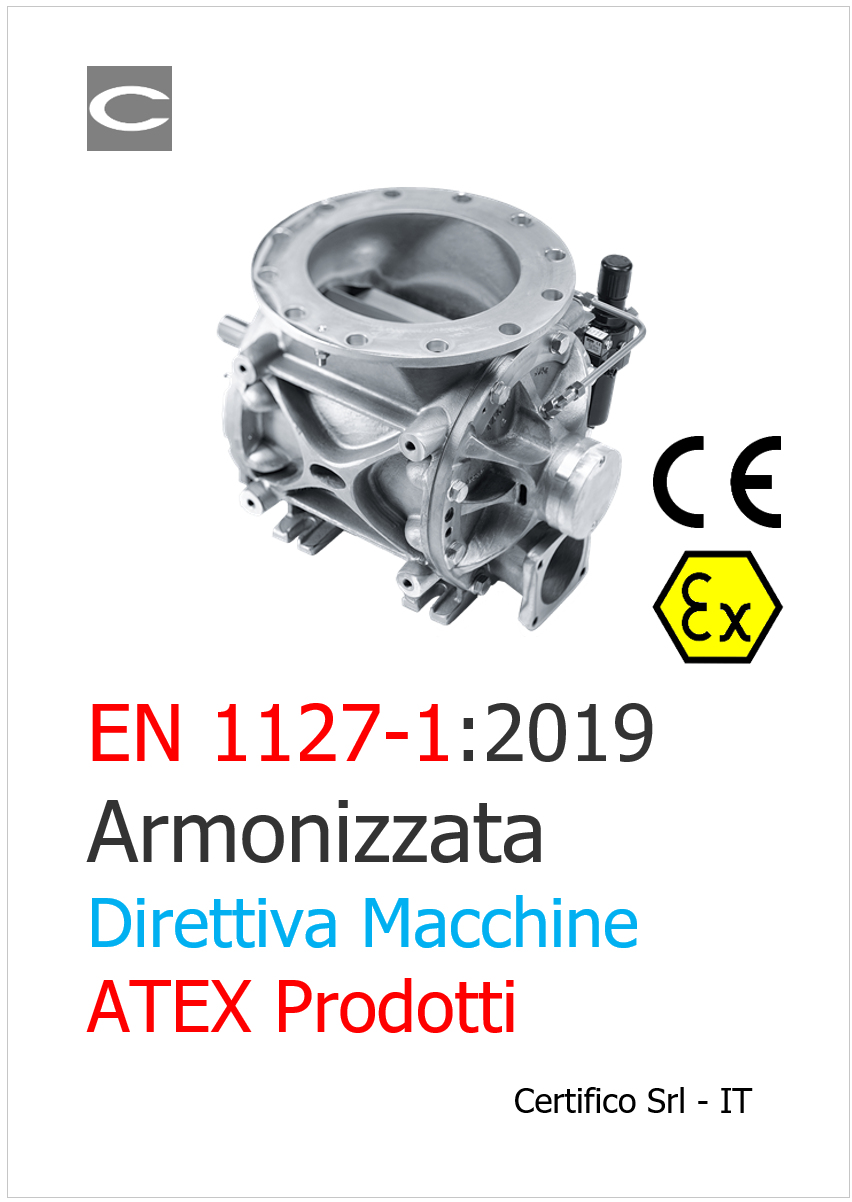 EN 1127-1 2019 Armonizzata Direttiva Macchine ATEX Prodotti EN 1127-1 2019 Armonizzata Direttiva Macchine ATEX Prodotti